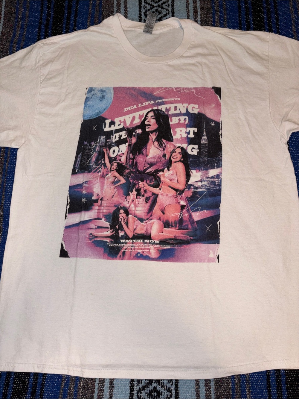 Dua Lipa Concert Poster Tee Shirt